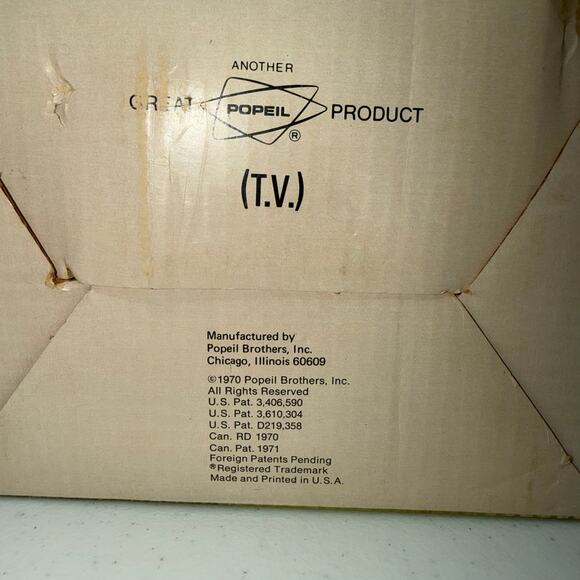 Vintage Popeil's Kitchen Magician Food Cutter Original Box Instructions Made USA - Picture 6 of 7